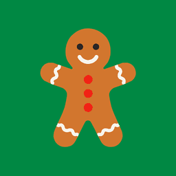 Gingerbread character