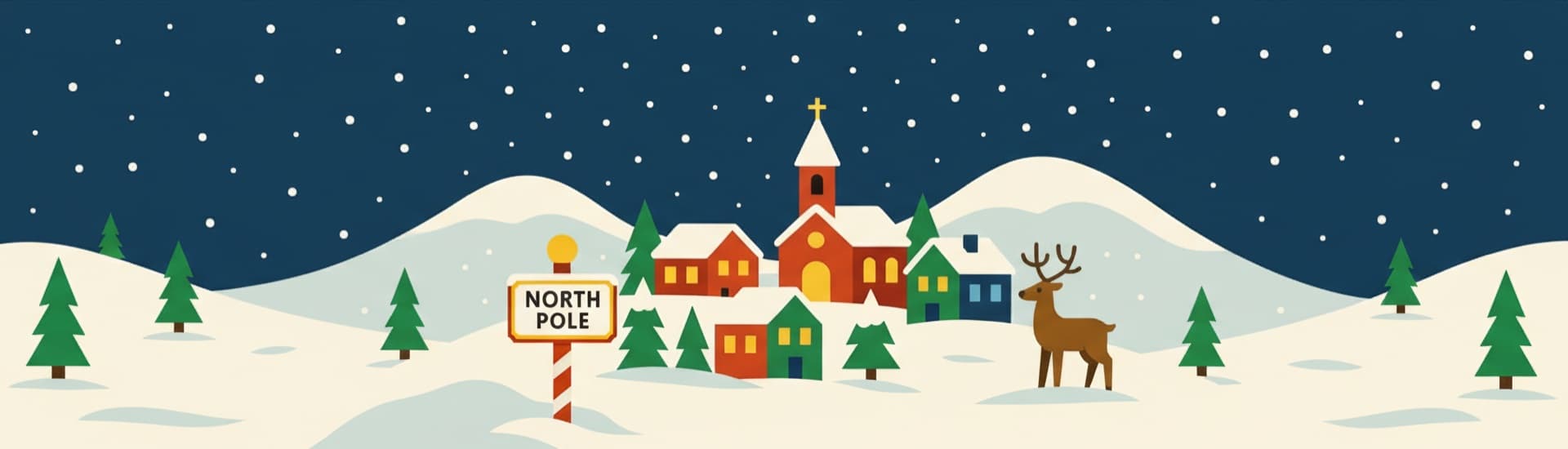 Christmas wish list background